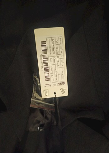 Trendyol & Milla Siyah blazer ceket (omuz vatkalı)