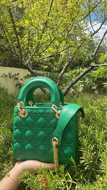 Yeşil Dior Çanta