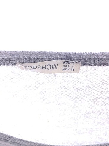 s Beden gri Renk PreLoved Sweatshirt %70 İndirimli.