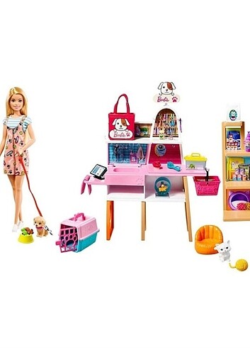  Beden Renk Barbie veteriner seti