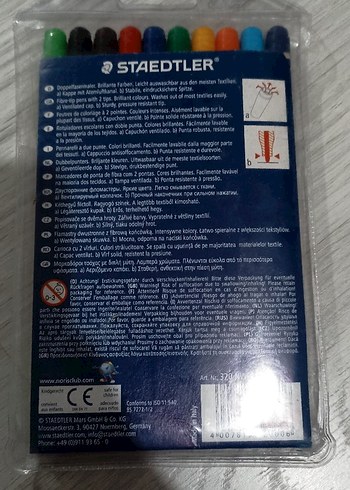 Çift Uçlu Renkli Staedtler Keçeli Kalem Seti - Görsel 2