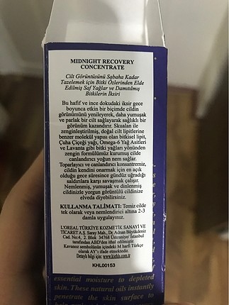 Kiehl's Kiehls midnight recovery concentrate serum