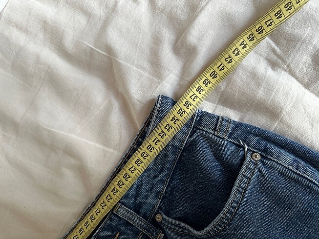 36 Beden mavi Renk Trendyolmilla jean