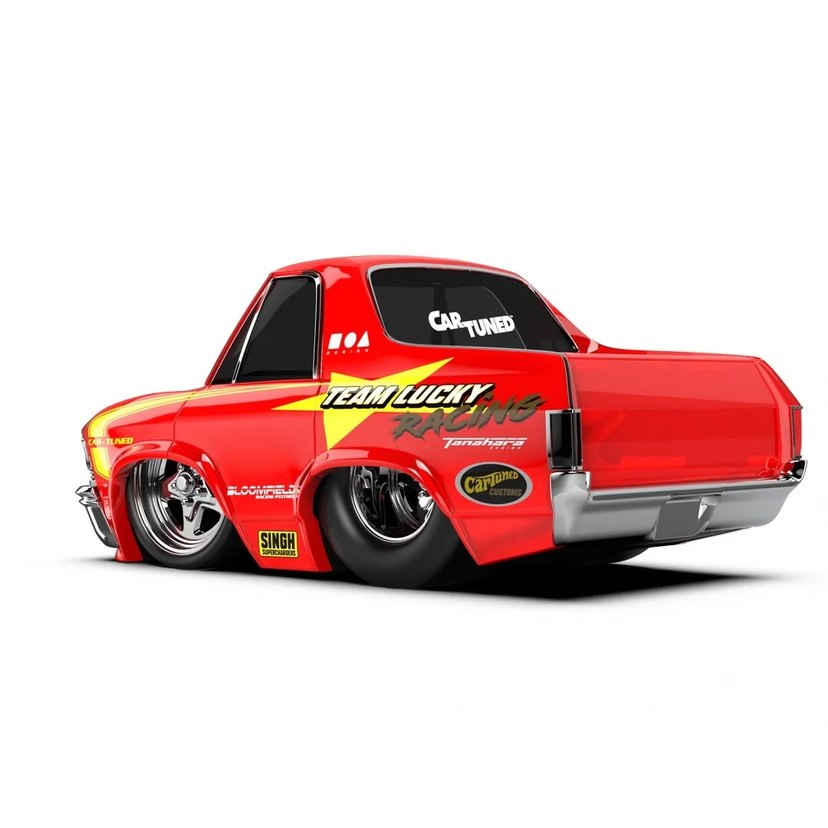 Car Tuned 68 Chevy El Camino 1/64 - Görsel 2