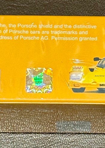 Sparky 1/64 Porsche 962C Camel Brun - Görsel 3