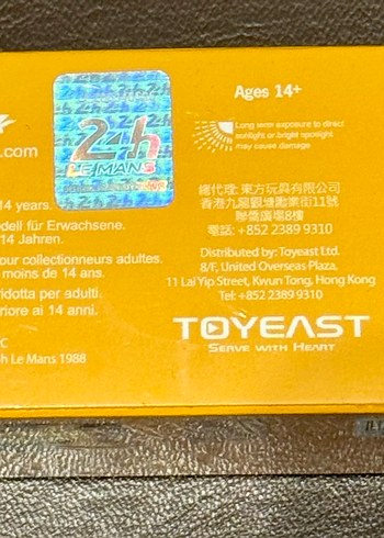 Sparky 1/64 Porsche 962C Camel Brun - Görsel 4