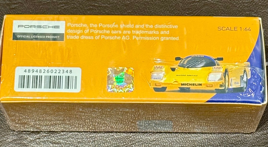 Sparky 1/64 Porsche 962C Camel Brun - Görsel 3