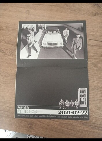 Shinee Dont Call Me Poster