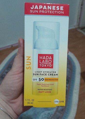 Hada Labo SPF50 Güneş Koruyucu Yüz Kremi 50ml