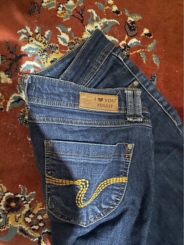 28 Beden lacivert kot pantolon