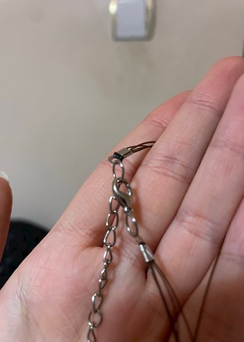 Bej Boncuklu Bohem Midi Kolye - Görsel 4