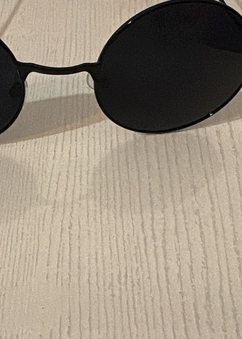 Siyah Yuvarlak Gözlük - Görsel 3