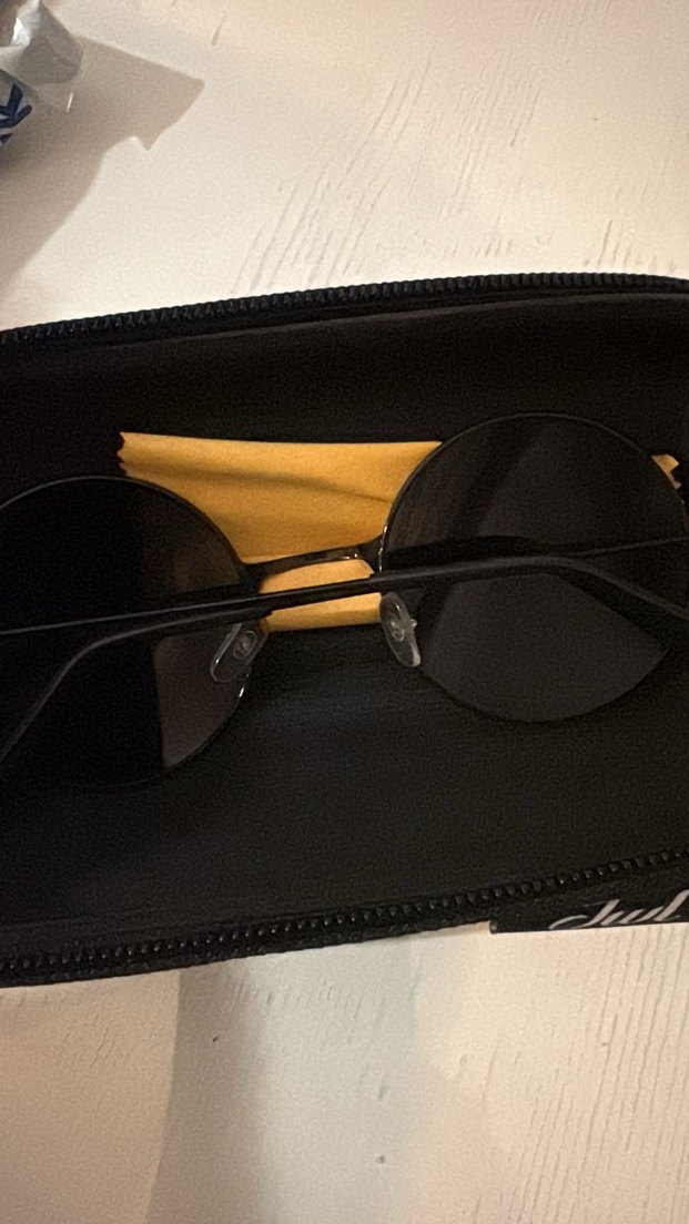 Siyah Yuvarlak Gözlük - Görsel 2