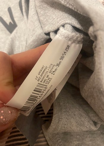 Gri Kısa Kollu Bebek Body - Görsel 2