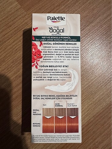 Beden Palette saç boyası