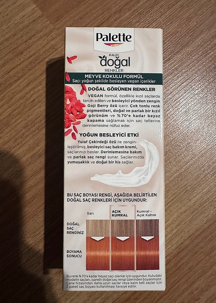 Palette saç boyası - Görsel 3