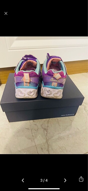 29 Beden mor Renk SKECHERS ayakkabı