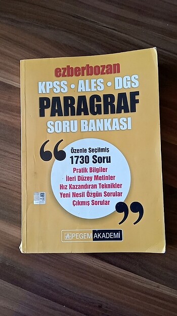 Test kitabı 