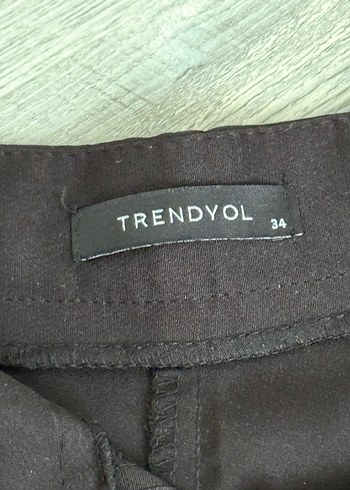 Trendyol & Milla Siyah Kadın Kumaş Pantolon