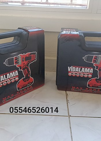 SIFIR Şarjlı Matkap Çelik Mandren