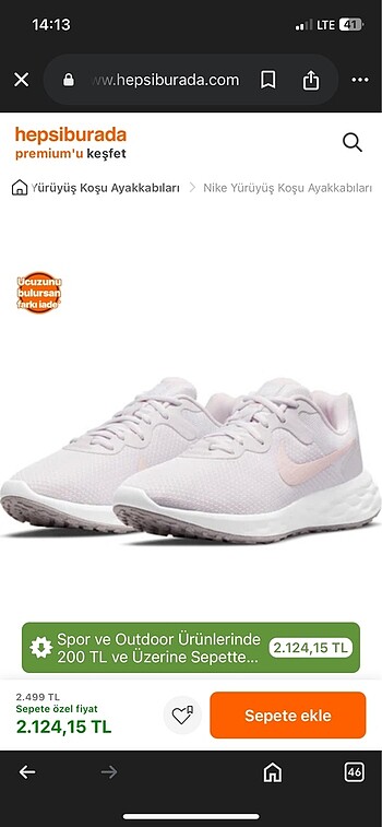 Nike Spor ayakkabı