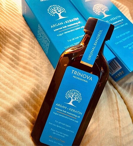 Beden Renk Trinova argan keratin yağı