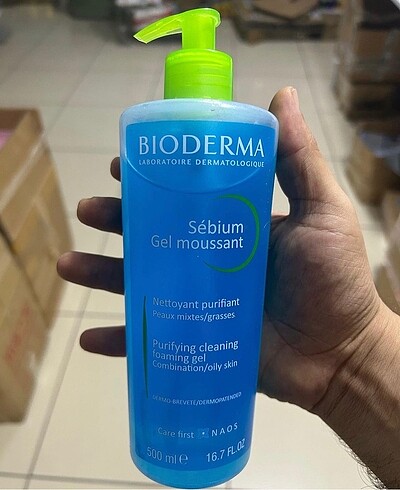 Bioderma yüz temizleme jeli