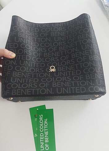 Unıted Colors of Benetton Siyah Omuz Çantası - Görsel 5