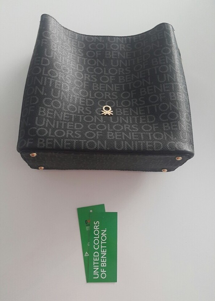 Unıted Colors of Benetton Siyah Omuz Çantası - Görsel 2