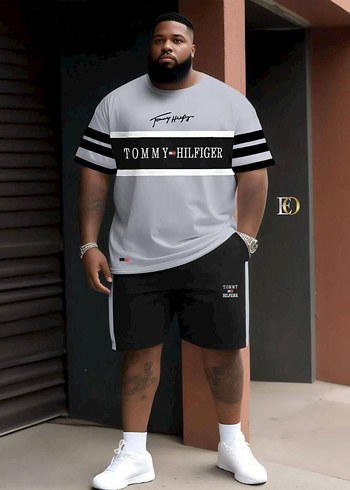 l/xl Beden Tommy Hilfiger Lacivert Erkek Tişört