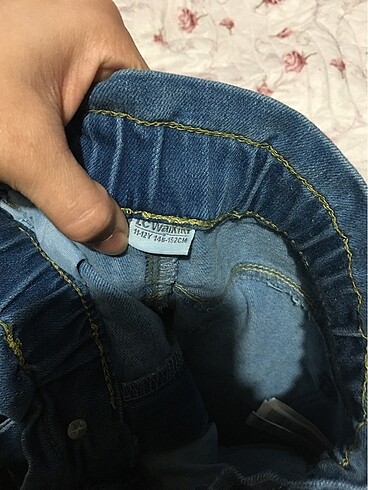 11-12 Yaş Beden mavi Renk Lcw kız cocuk pantalon