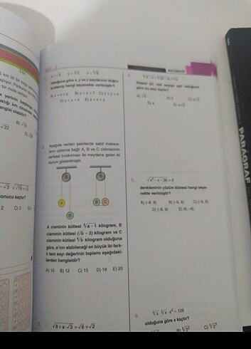 Paragraf matematik test kitabı