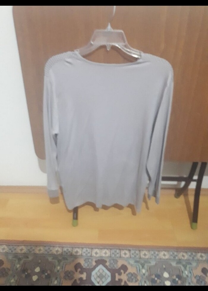 Yaka detaylı bluz  - Görsel 5