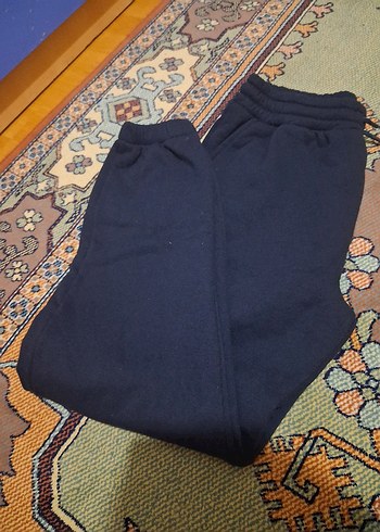 Mavi Rahat Kesim Kadın Eşofman Altı - Görsel 3