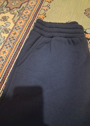 Mavi Rahat Kesim Kadın Eşofman Altı - Görsel 2