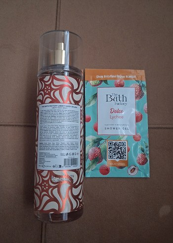 The Bath Factory Liberty vücut sprey+duş jeli - Görsel 2