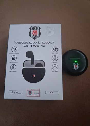 BJK Kablosuz Kulak İçi Kulaklık LK-TWS-12 - Görsel 2