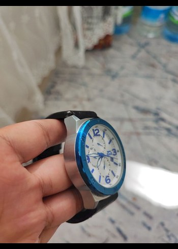 Beden Slazenger Mavi Çerçeveli Minimalist Erkek Saati