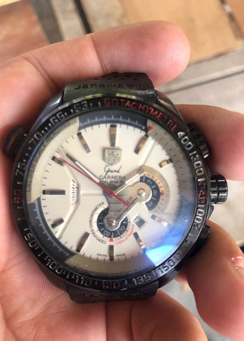 Beyaz Kadranlı Erkek Klasik carrera kol saati