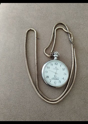 Beden Altın Renk Vintage Cep Saati köstekli saat