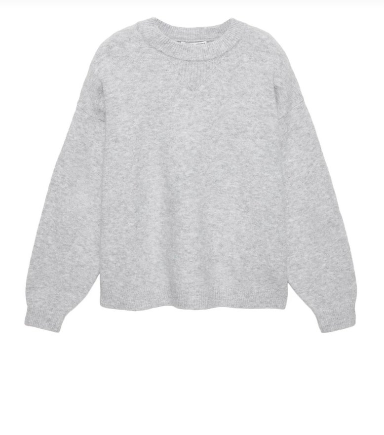 Gri Kız Yün Kazak, Salaş Kesim - Görsel 2