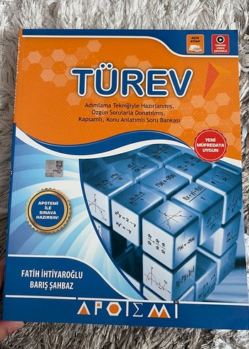 Fonksiyonlar, Türev, İntegral Soru Bankası Seti - Görsel 4