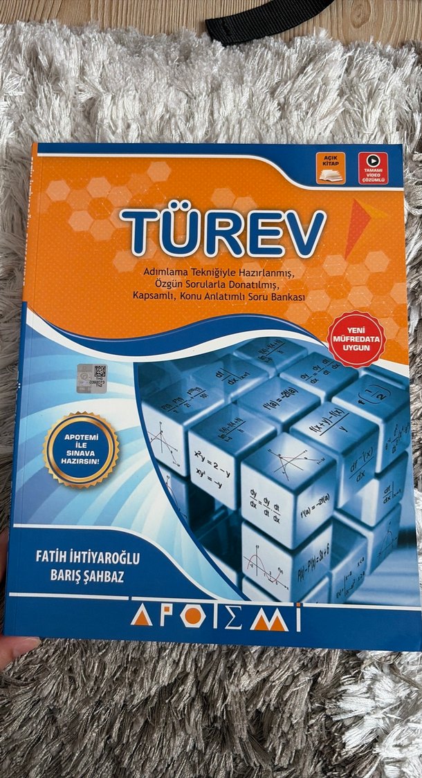 Fonksiyonlar, Türev, İntegral Soru Bankası Seti - Görsel 4