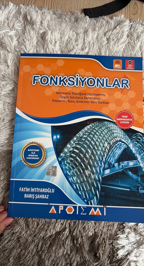 Fonksiyonlar, Türev, İntegral Soru Bankası Seti - Görsel 2