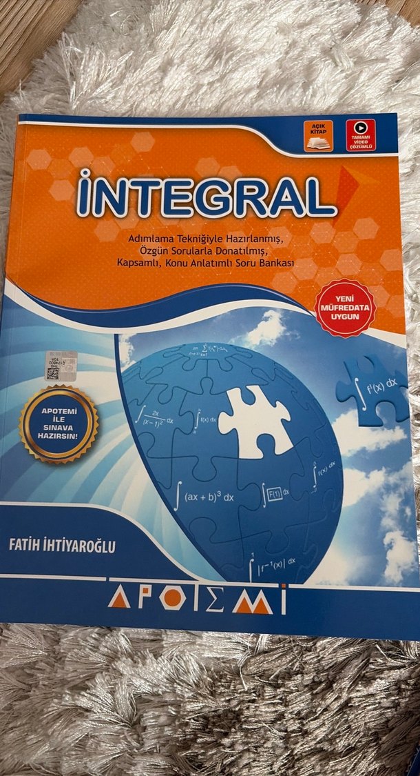 Fonksiyonlar, Türev, İntegral Soru Bankası Seti - Görsel 5