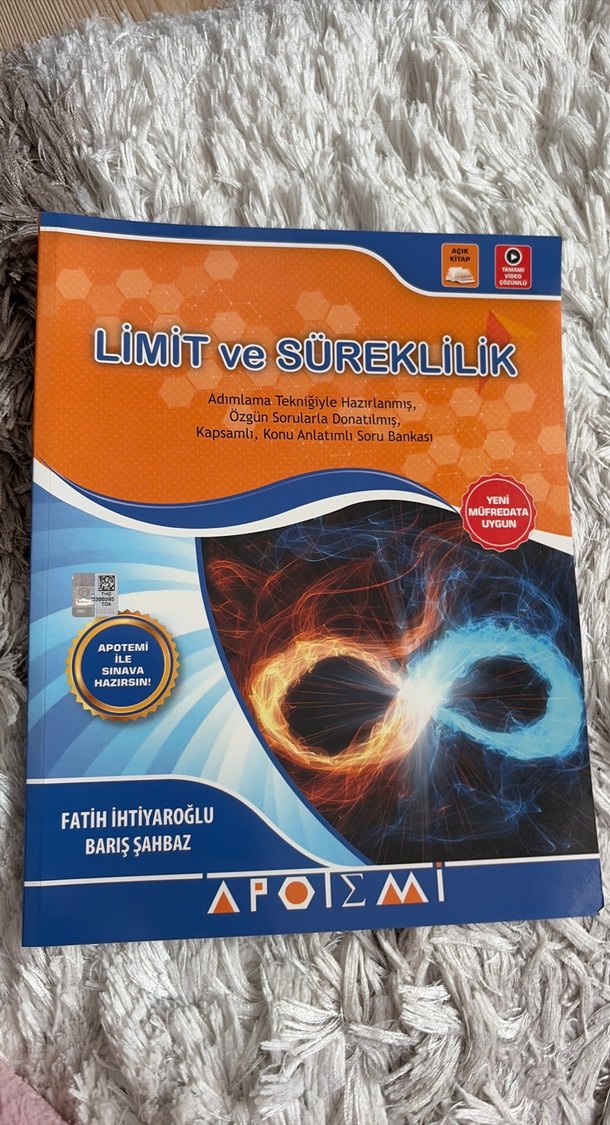 Fonksiyonlar, Türev, İntegral Soru Bankası Seti - Görsel 3