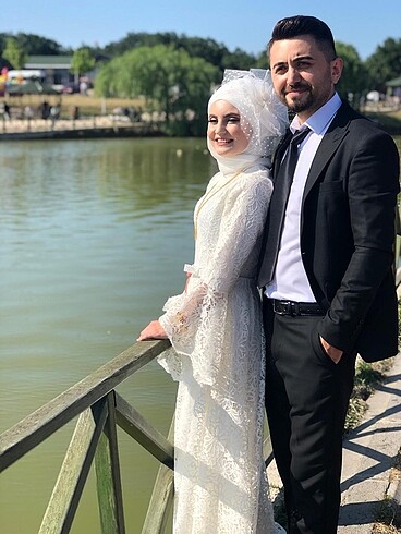 Beyaz elbise - Görsel 5