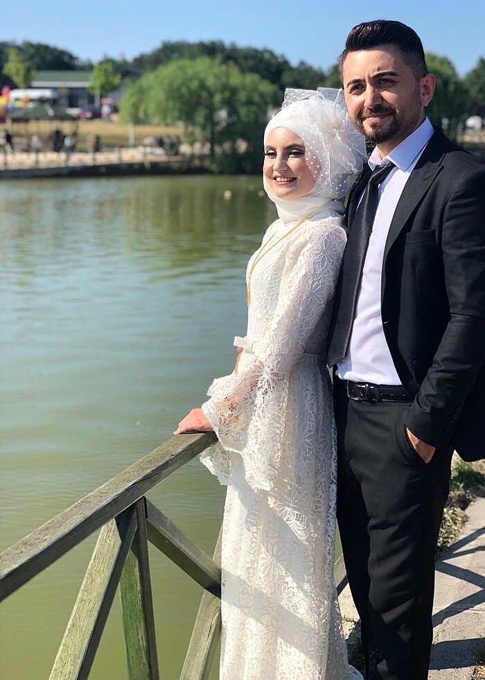 Beyaz elbise - Görsel 5