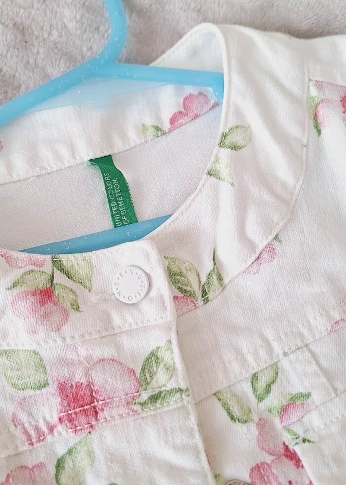 Benetton Kız Çocuk Ceket - Görsel 3