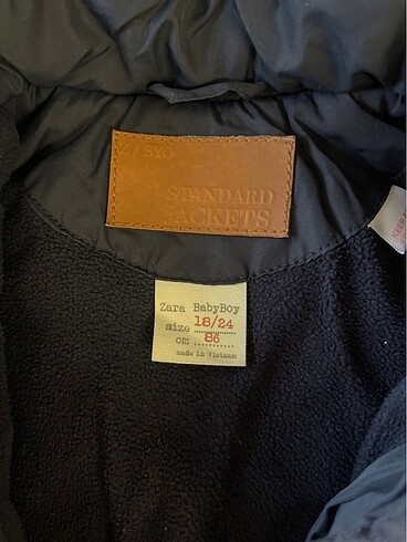Zara Erkek bebek mont